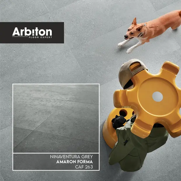 Vinil pod Arbiton Amaron FORMA 5,0/0,55 Ninaventura Gray CAF262-3