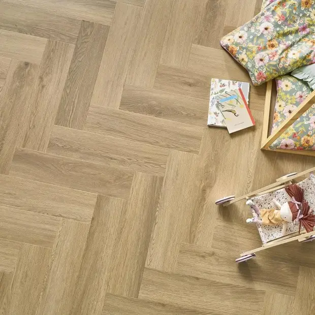 vinil pod u obliku riblje kosti