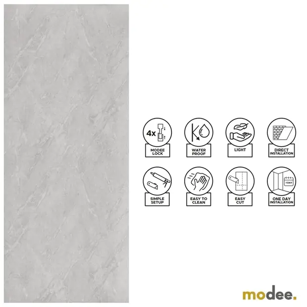 Modee mineralna zidna obloga Nava Grey WMT 524C-0