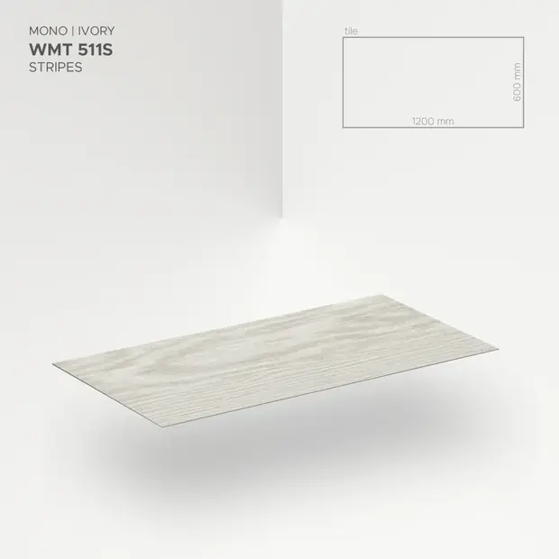 Modee mineralna zidna obloga Mono Ivory reljefirano WMT 511S-0