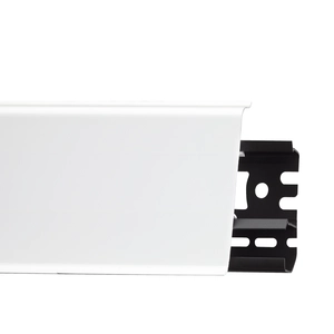 INDO lajsna za laminat PVC 01 Bijela sjajna 2,5m