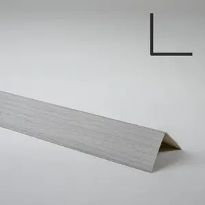 Kutna zidna lajsna Profifloor L oblik PVC Y-40 SIVI HRAST 253 2,7m